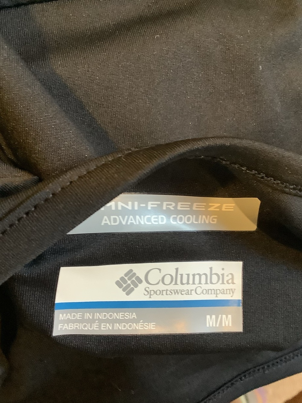 Columbia Black PFG OMNI-FREEZE Advanced Cooling Dress SZ M NWOT - Picture 5 of 5